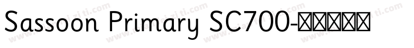 Sassoon Primary SC700字体转换